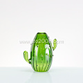 Glass Cactus Vases set